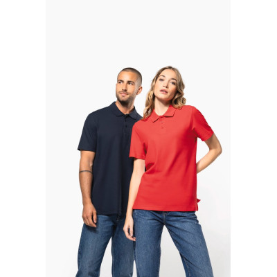 Polo piqué unissexo